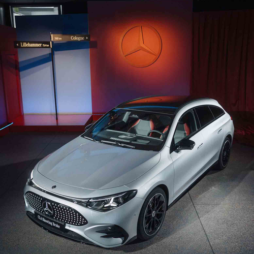 2026 Mercedes-Benz CLA Shooting Brake X118 Top View