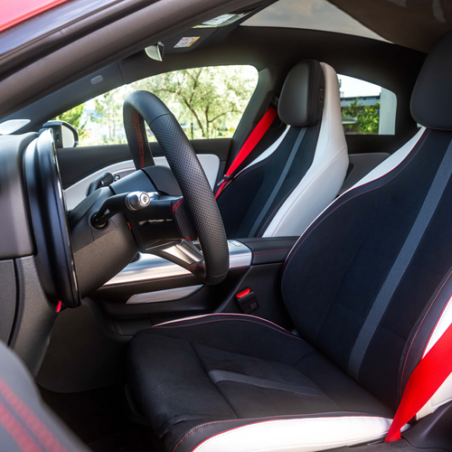 2026 Mercedes-Benz CLA EQ MANUFAKTUR C118 Patagonia Red Interior