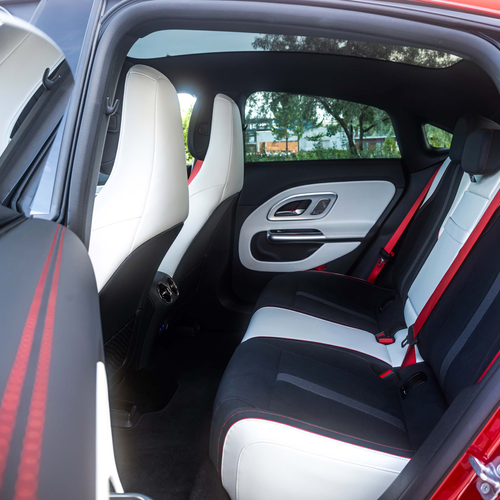 2026 Mercedes-Benz CLA EQ MANUFAKTUR C118 Patagonia Red Interior