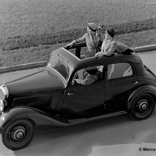 1947 Mercedes-Benz 170 Top View