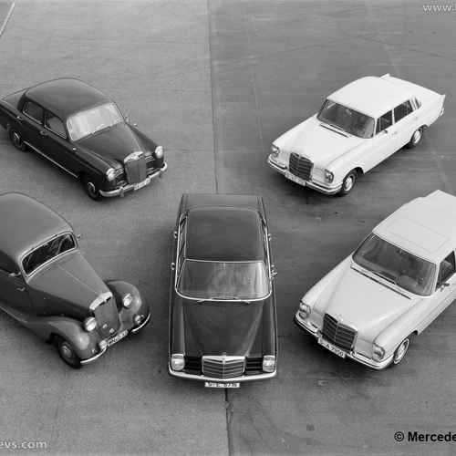 1947 Mercedes-Benz 170 Top View