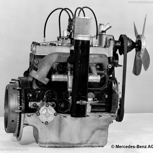 1947 Mercedes-Benz 170 Engine