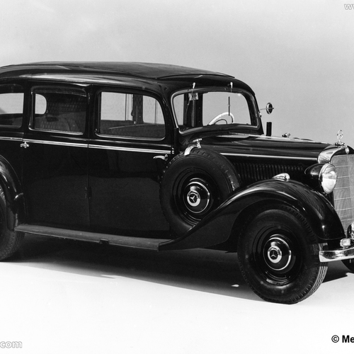 1936 Mercedes-Benz 260D W138 Front View