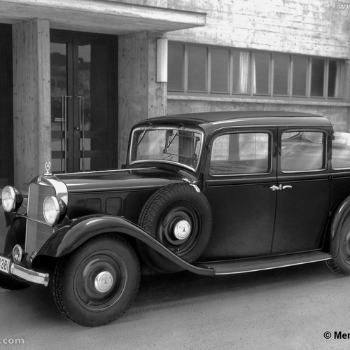 1936 Mercedes-Benz 260D W138 Front View