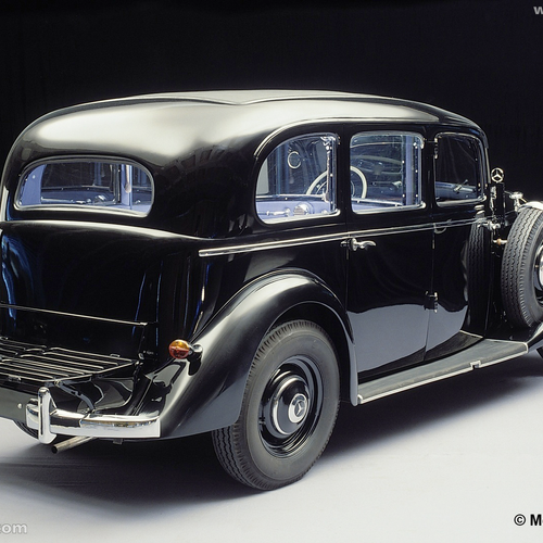 1936 Mercedes-Benz 260D W138 Rear View
