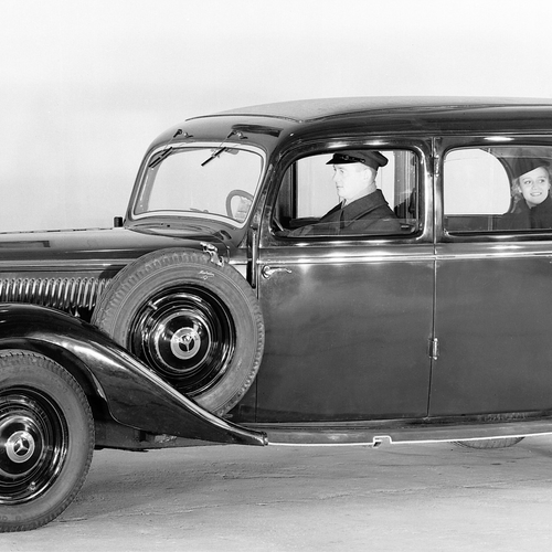 1936 Mercedes-Benz 260D W138 Side View