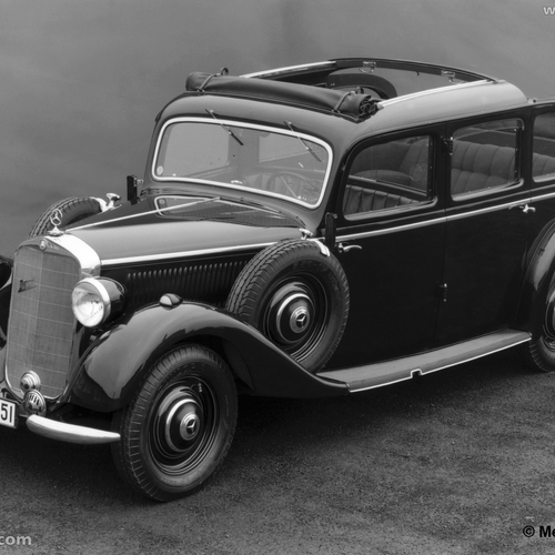 1936 Mercedes-Benz 260D W138 Top View