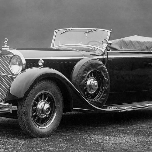 1931 Mercedes-Benz 770 Grand Mercedes Cabriolet W07 Front View