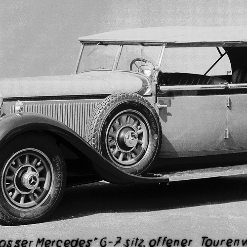1931 Mercedes-Benz 770 Grand Mercedes Cabriolet W07 Front View