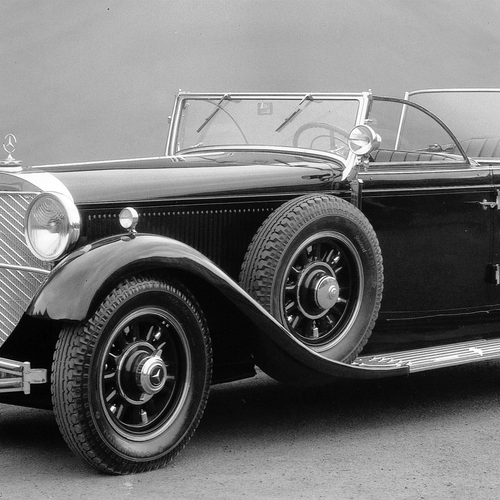 1931 Mercedes-Benz 770 Grand Mercedes Cabriolet W07 Front View