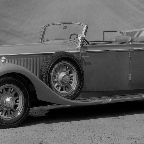 1931 Mercedes-Benz 770 Grand Mercedes Cabriolet W07 Front View
