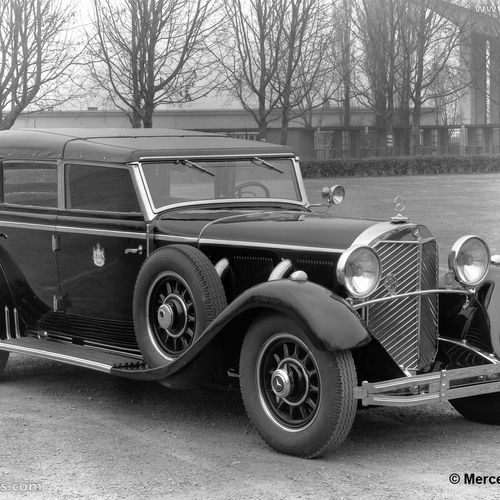 1931 Mercedes-Benz 770 Grand Mercedes Cabriolet W07 Front View