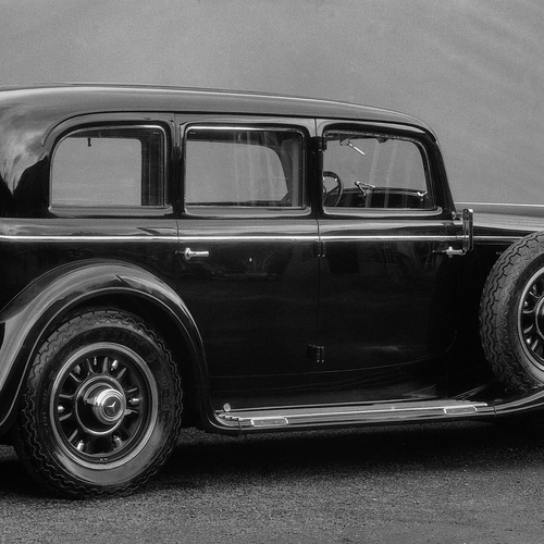 1931 Mercedes-Benz 770 Grand Mercedes Cabriolet W07 Rear View