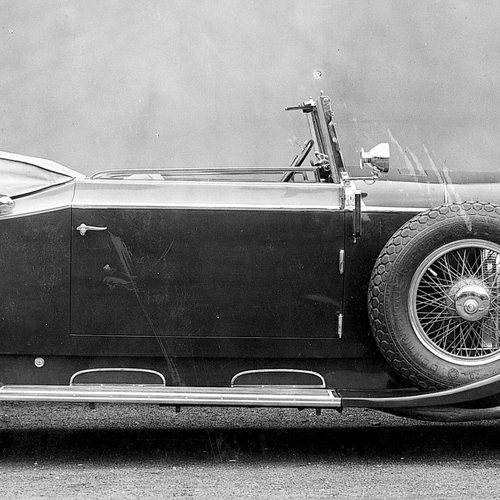 1931 Mercedes-Benz 770 Grand Mercedes Cabriolet W07 Side View