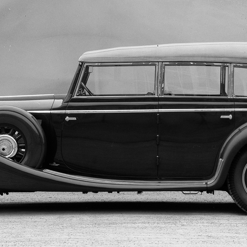 1931 Mercedes-Benz 770 Grand Mercedes Cabriolet W07 Side View