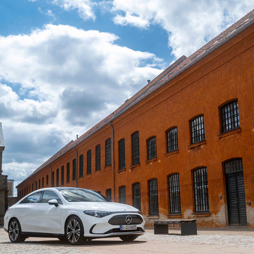 2026 Mercedes-Benz CLA C118 Polar White Front View