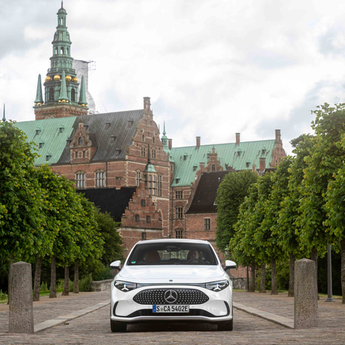 2026 Mercedes-Benz CLA C118 Polar White Front View