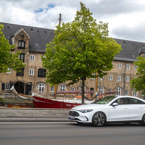 2026 Mercedes-Benz CLA C118 Polar White Side View