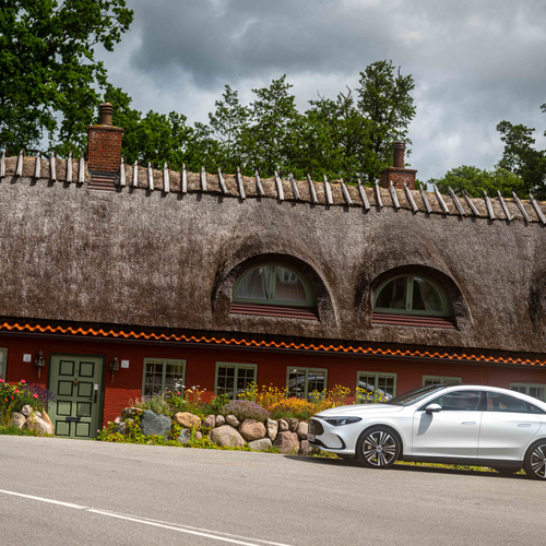 2026 Mercedes-Benz CLA C118 Polar White Side View