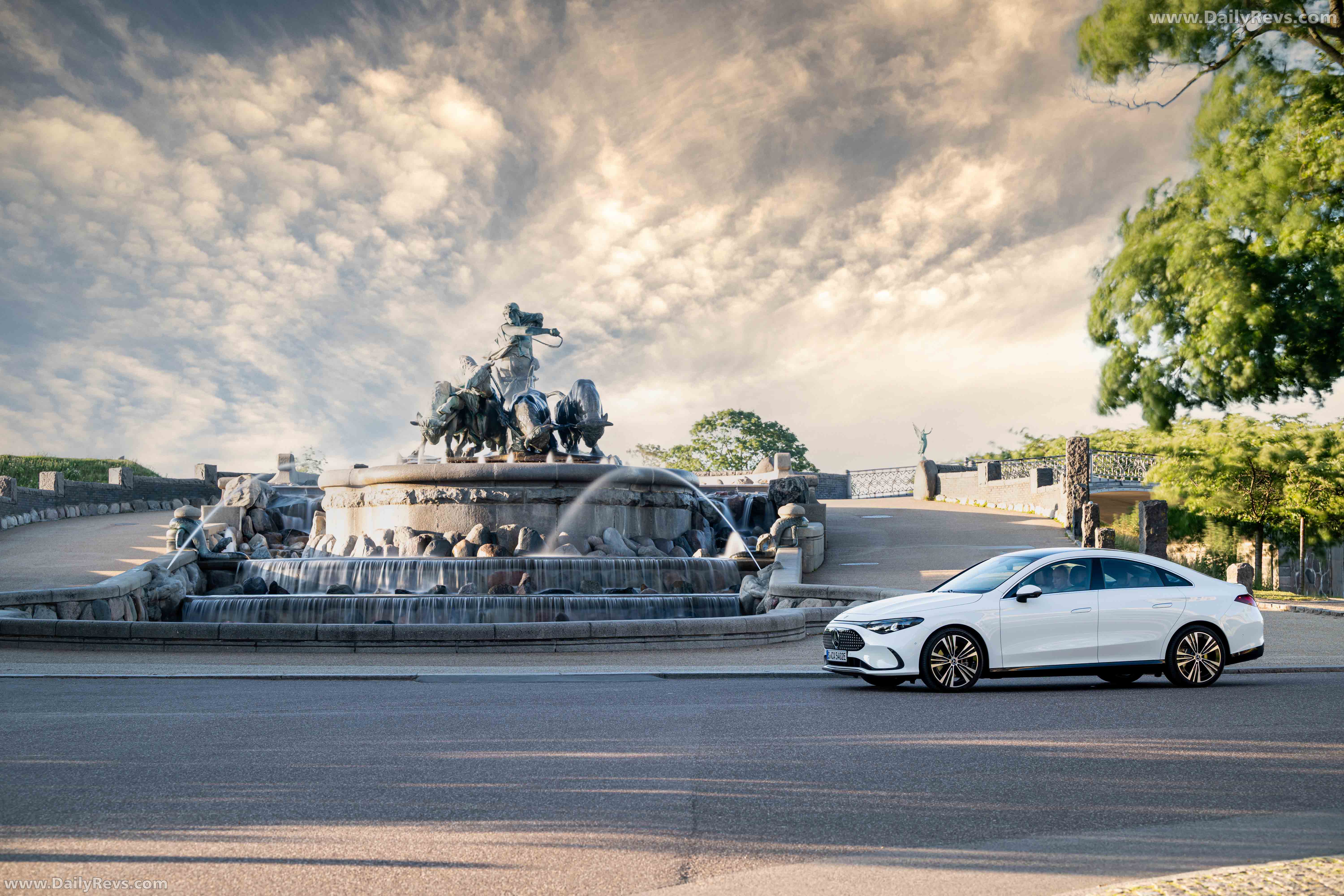 2026 Mercedes-Benz CLA C118 Polar White Side View