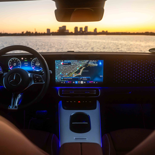 2026 Mercedes-Benz CLA C118 Polar White Interior