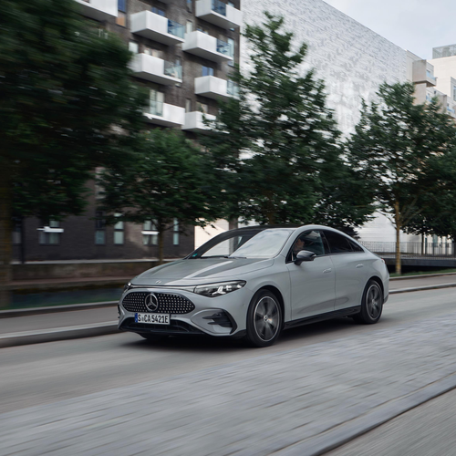 2026 Mercedes-Benz CLA EQ MANUFAKTUR C118 Alpine Grey Front View