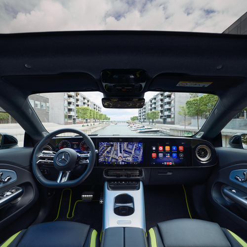 2026 Mercedes-Benz CLA EQ MANUFAKTUR C118 Alpine Grey Interior