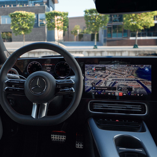 2026 Mercedes-Benz CLA C118 Sky Blue Interior