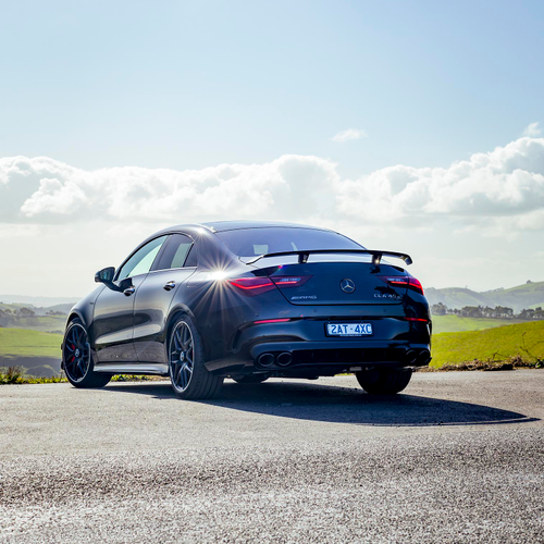2025 Mercedes-Benz CLA 45 S AMG Edition R Plus C117 Rear View