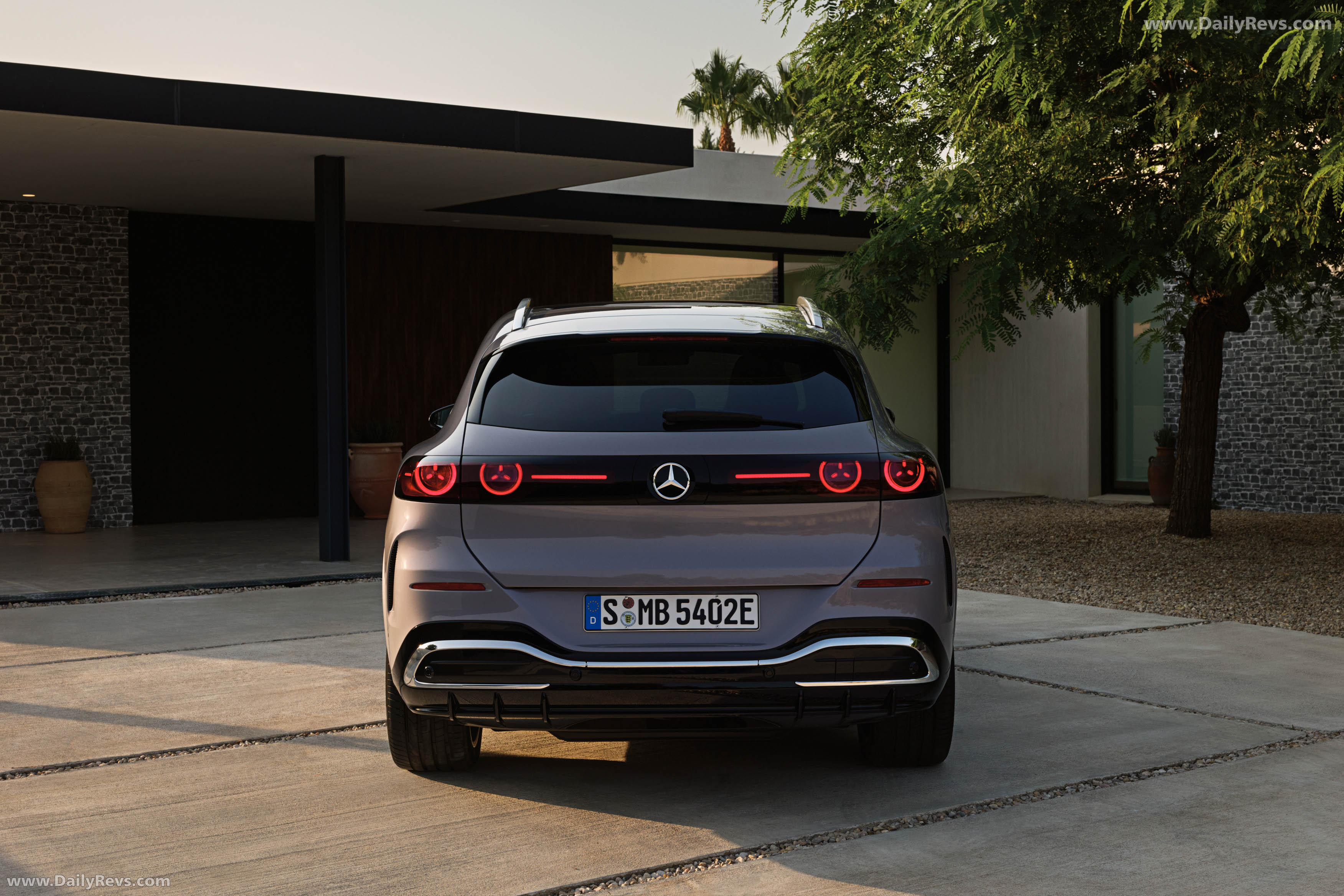 2026 Mercedes-Benz GLC EQ X254 Rear View