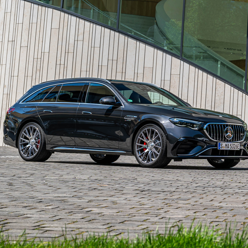2025 Mercedes-Benz E53 AMG Hybrid Estate W213 Graphite Grey Front View