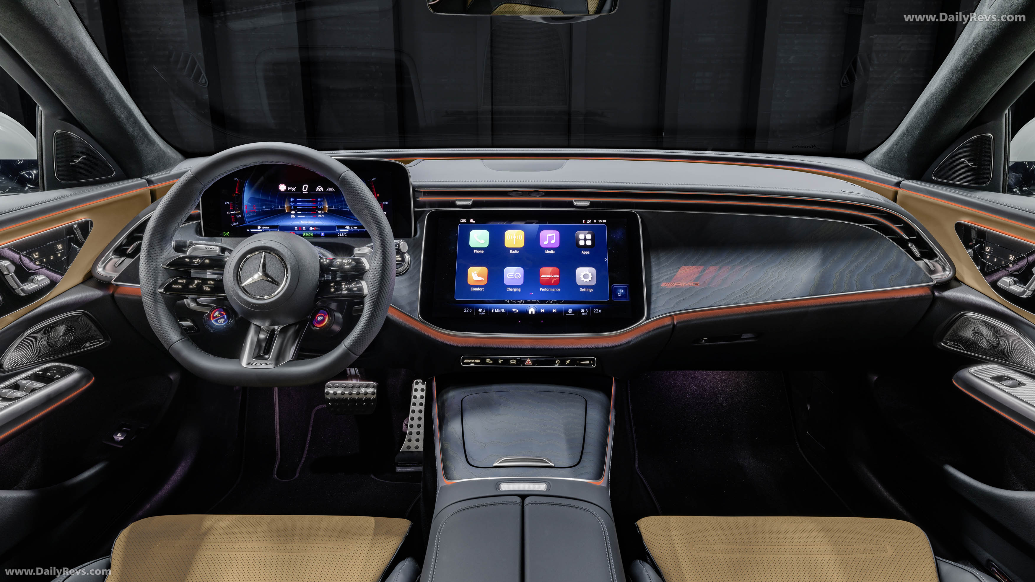2025 Mercedes-Benz E53 AMG Hybrid Estate W213 Graphite Grey Interior