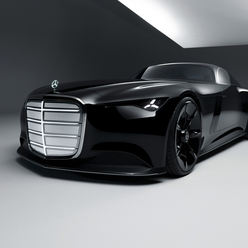 2025 Mercedes-Benz Vision Iconic Concept Front View
