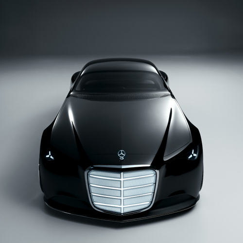 2025 Mercedes-Benz Vision Iconic Concept Front View