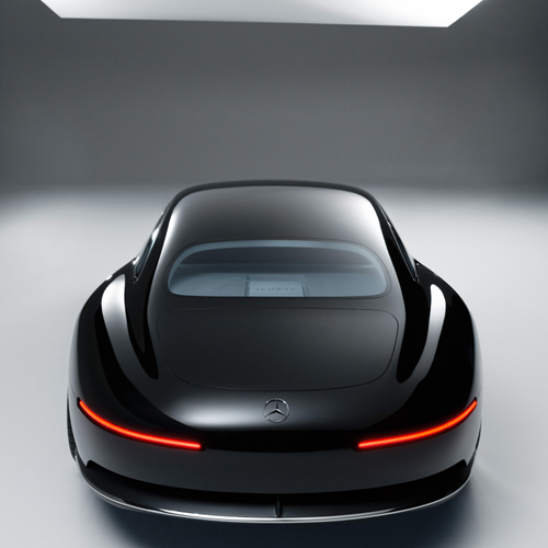 2025 Mercedes-Benz Vision Iconic Concept Rear View