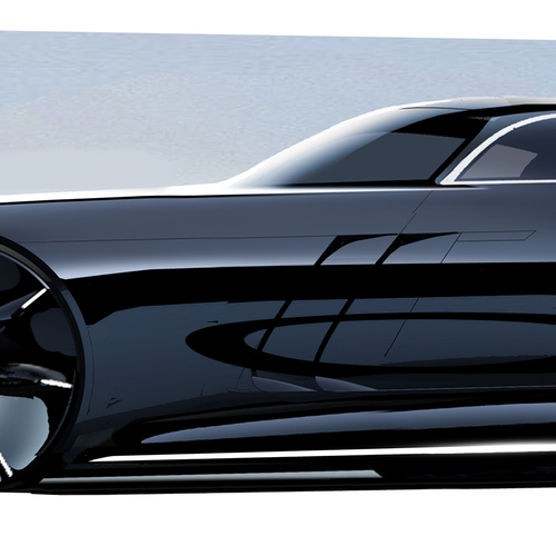 2025 Mercedes-Benz Vision Iconic Concept Sketches