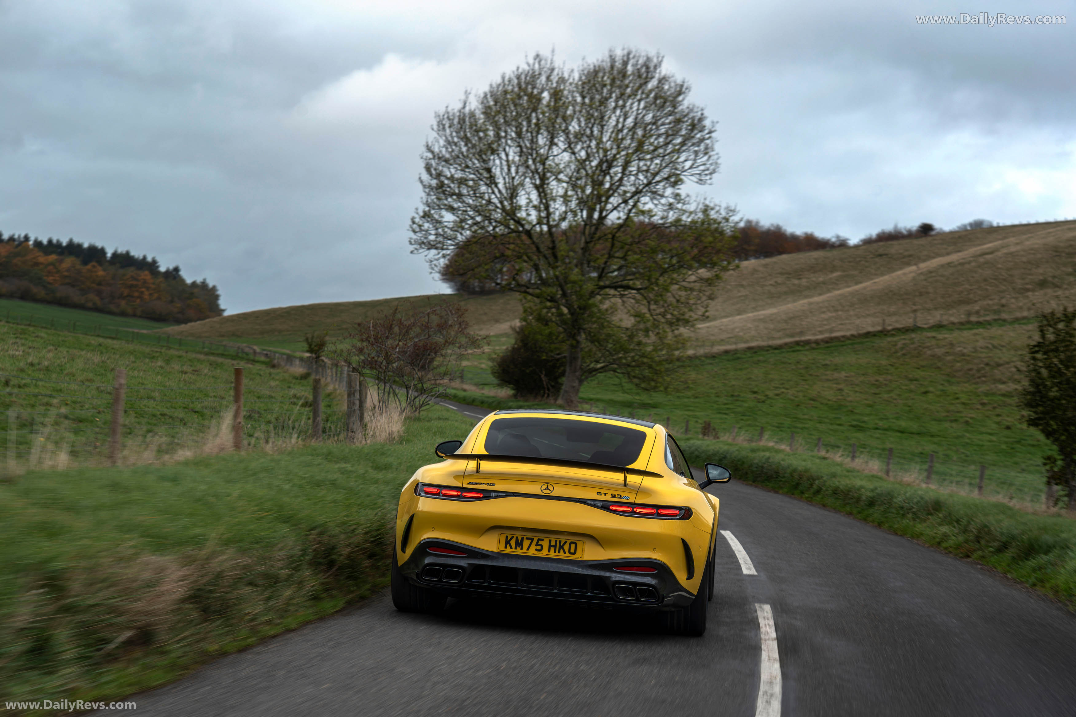 2025 Mercedes-Benz AMG GT 63 PRO C192 UK Version Rear View