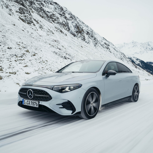 2026 Mercedes-Benz CLA EQ C118 Cirrus Silver Front View