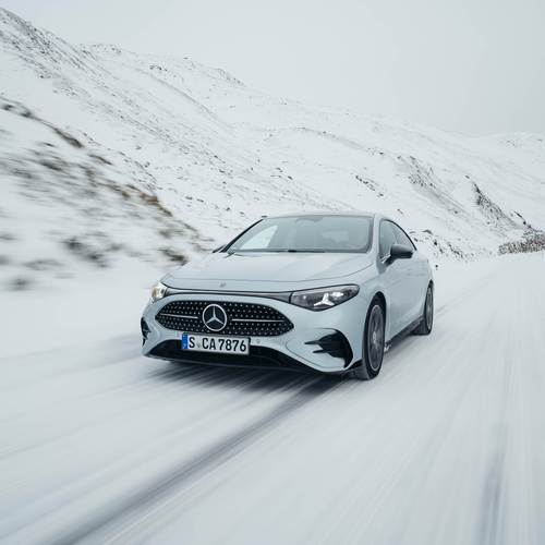 2026 Mercedes-Benz CLA EQ C118 Cirrus Silver Front View