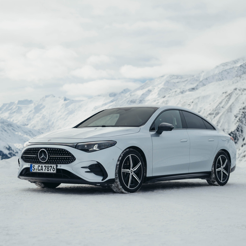 2026 Mercedes-Benz CLA EQ C118 Cirrus Silver Front View