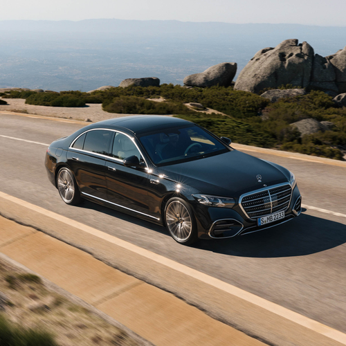 2027 Mercedes-Benz S-Class Manufaktur W223 Front View