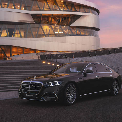 2027 Mercedes-Benz S-Class Manufaktur W223 Front View
