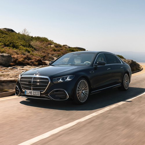 2027 Mercedes-Benz S-Class Manufaktur W223 Front View