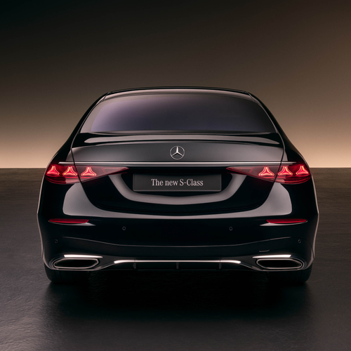 2027 Mercedes-Benz S-Class Manufaktur W223 Rear View