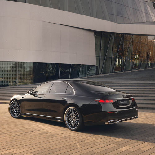 2027 Mercedes-Benz S-Class Manufaktur W223 Rear View