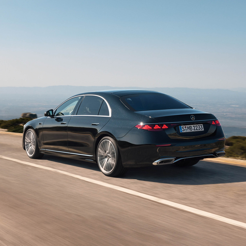 2027 Mercedes-Benz S-Class Manufaktur W223 Rear View