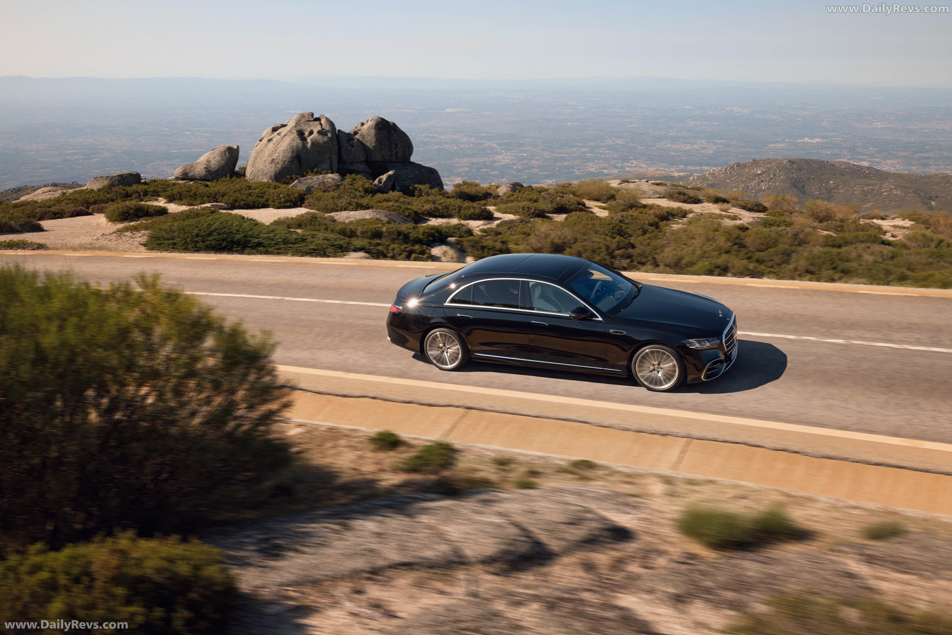 2027 Mercedes-Benz S-Class Manufaktur W223 Top View