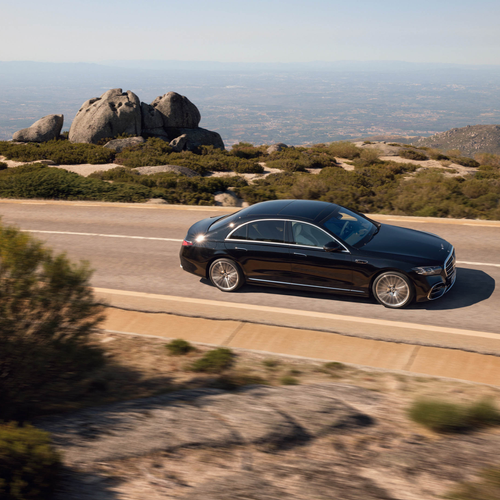 2027 Mercedes-Benz S-Class Manufaktur W223 Top View