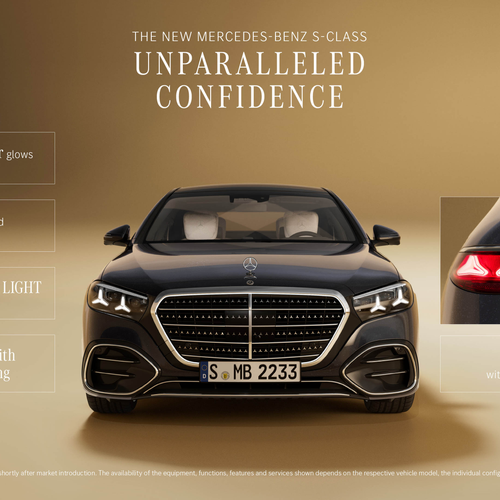 2027 Mercedes-Benz S-Class Manufaktur W223 Sketches