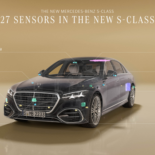 2027 Mercedes-Benz S-Class Manufaktur W223 Sketches